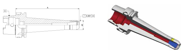 Diebold CentroGrip &reg; HSK-A DIN69893